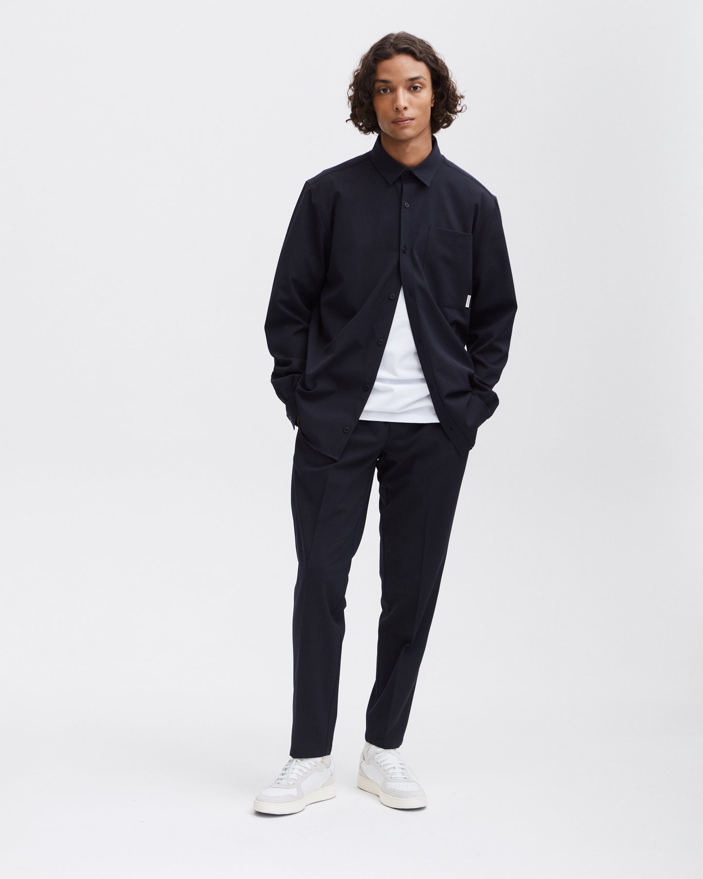 Secret Cool Wool-button-up shirt