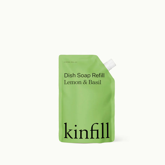 Kinfill - Dish Soap Refill - Lemon & Basil