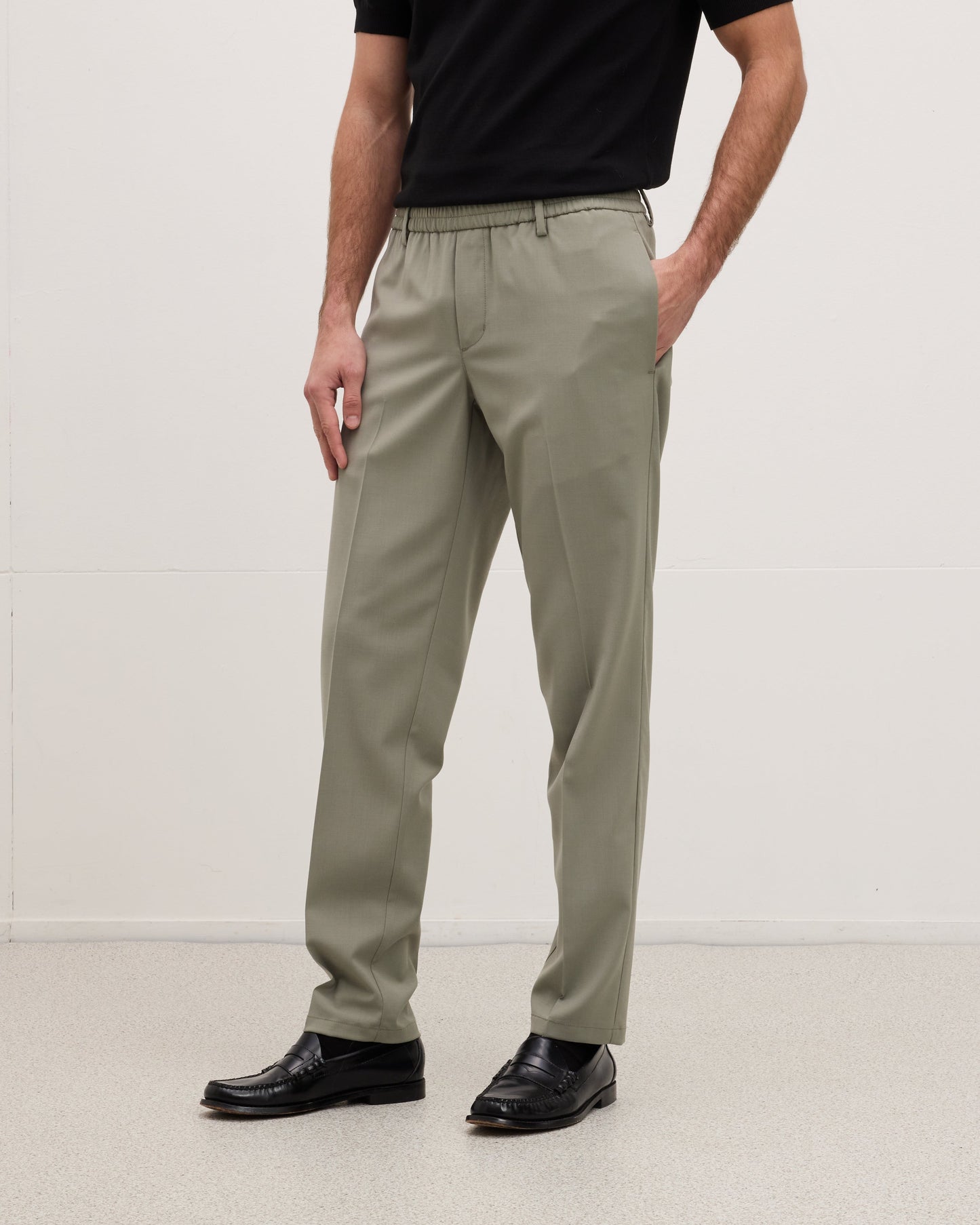 Bien Cool Wool Straight Fit Trouser