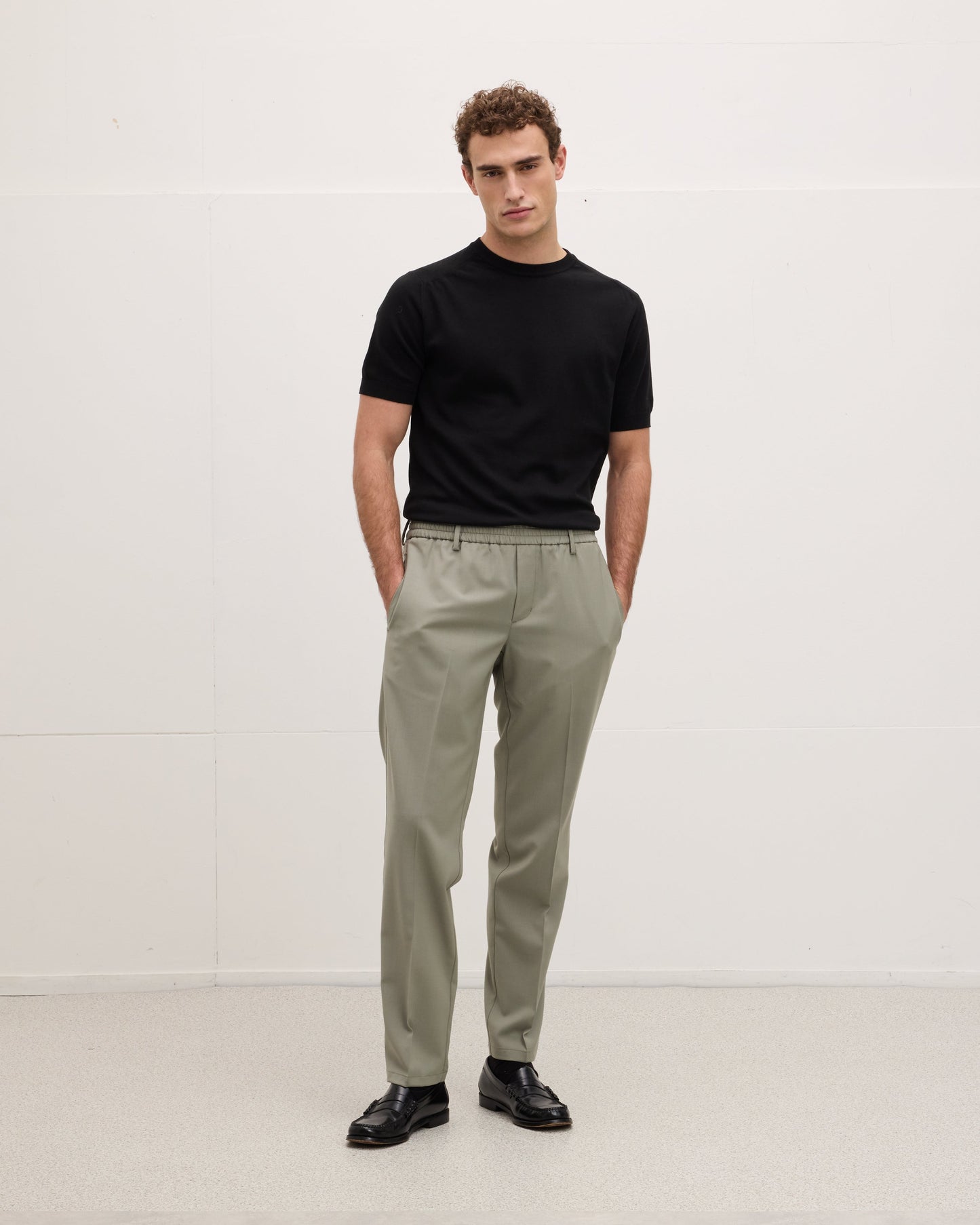 Bien Cool Wool Straight Fit Trouser