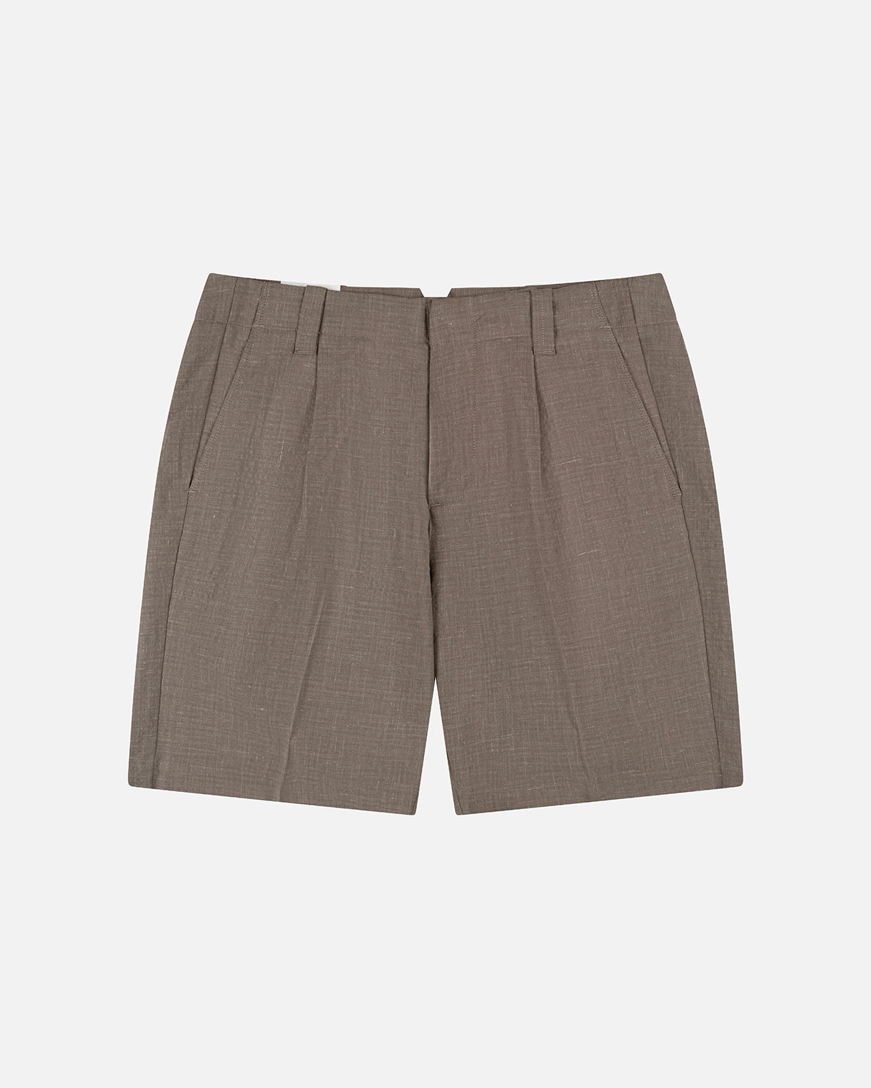 Hart Wool-linen Blend Shorts