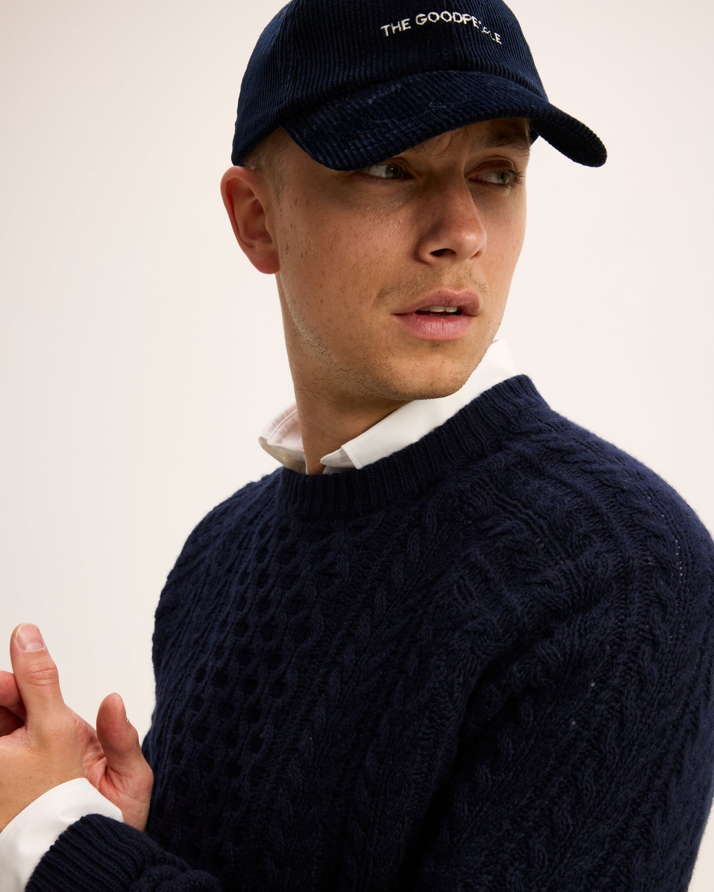 Kpattern knitted sweater