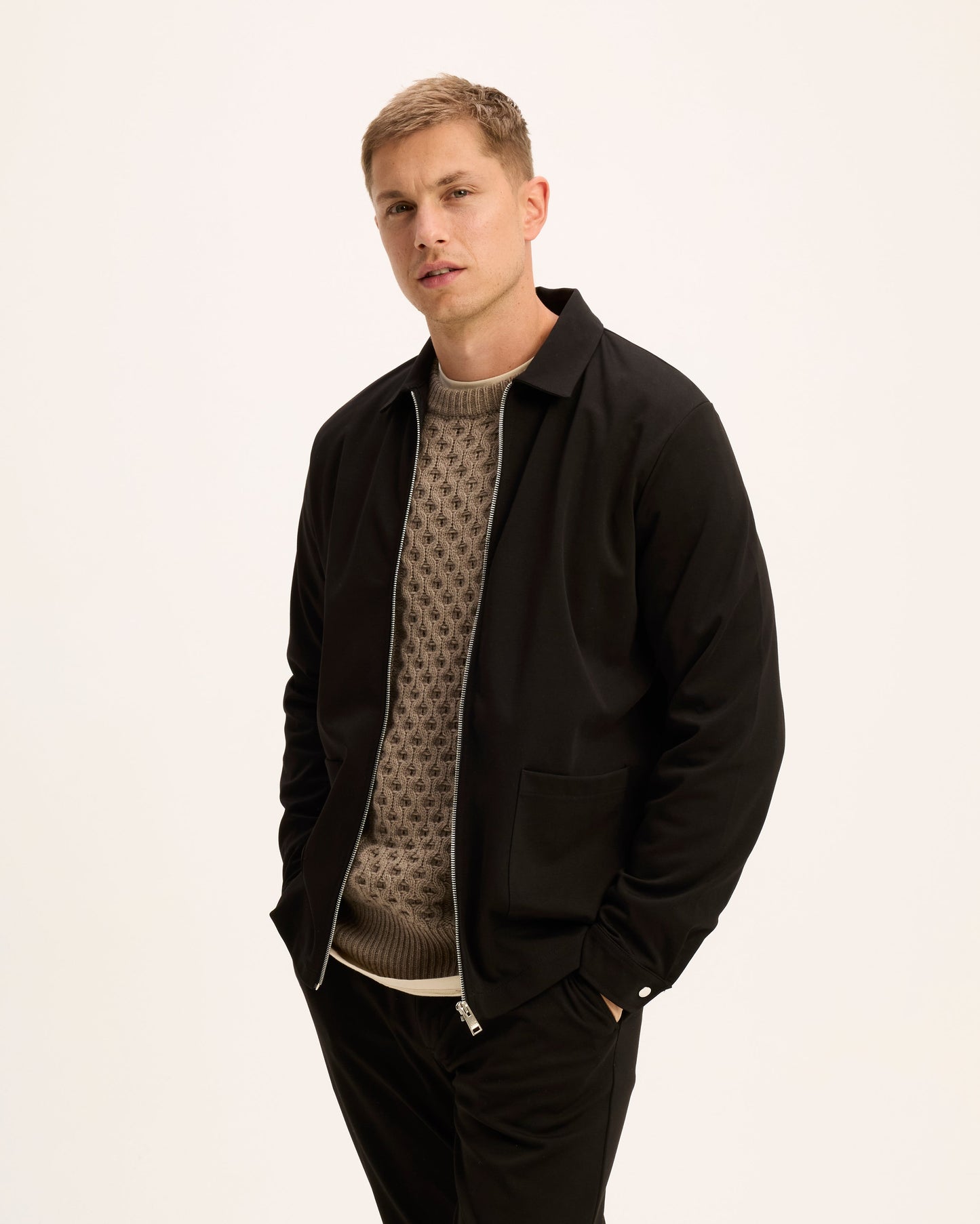 Lavi Zipper Jersey Shirt