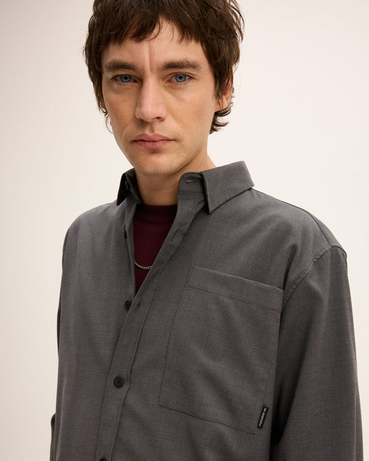 Secret Cool Wool-button-up shirt