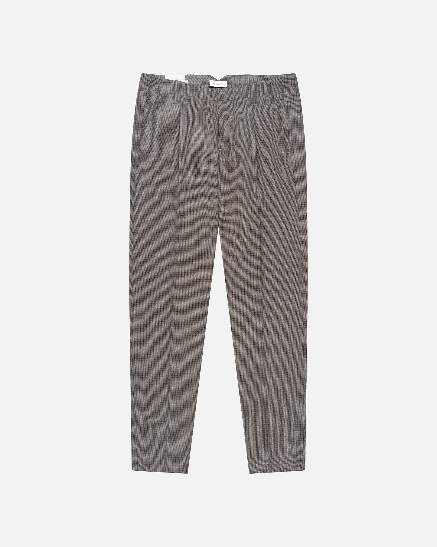 Bart Tapered Check Trousers