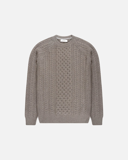 Kpattern knitted sweater