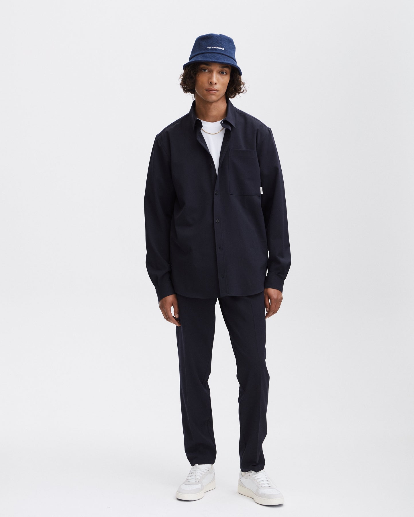 Secret Cool Wool-button-up shirt