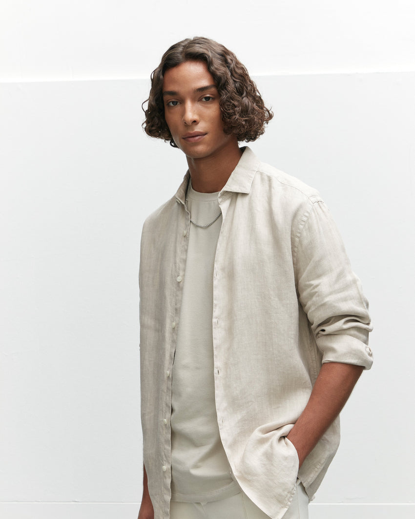 Linen Garment Dye Shirt