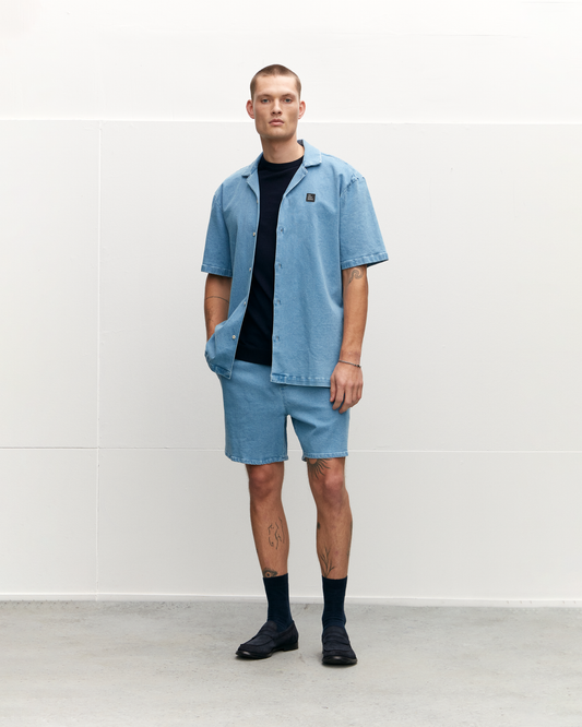 Denim Short Sleeved Shirt