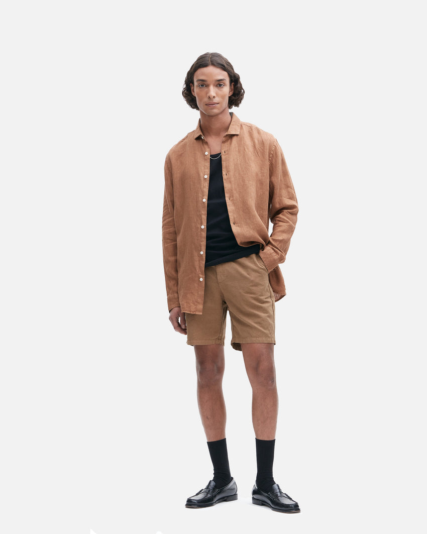 Linen Garment Dye Shirt