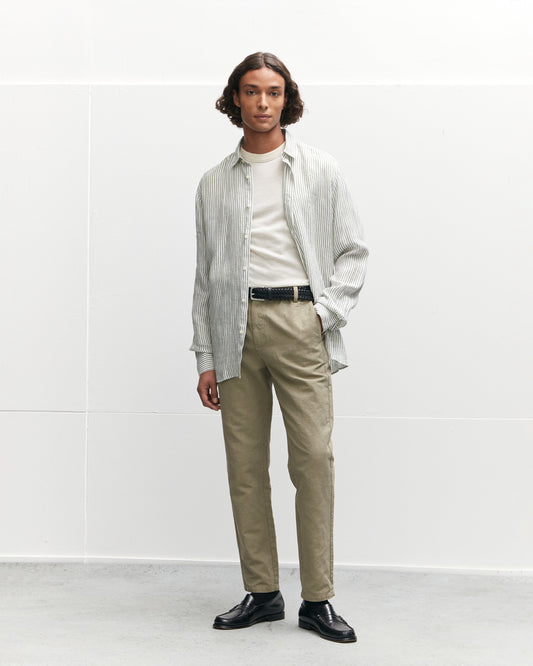 Subway Linen Slub Shirt