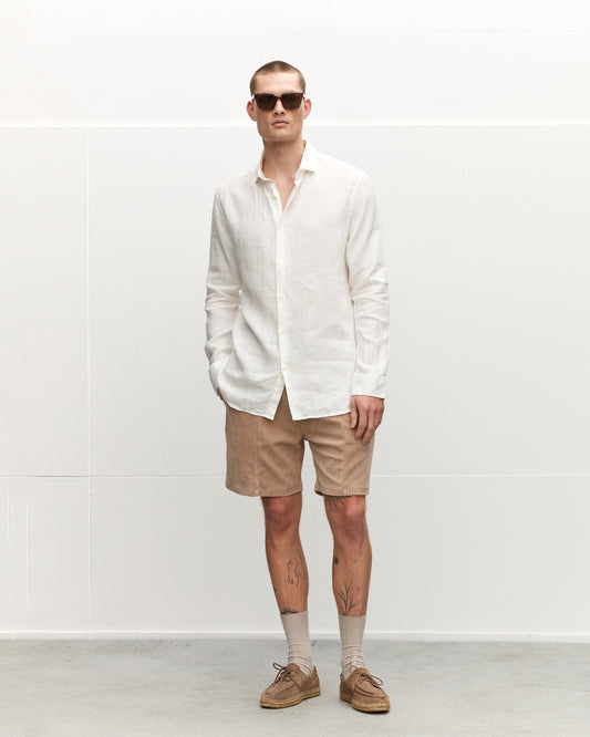 Soho Linen Garment Dye Shirt