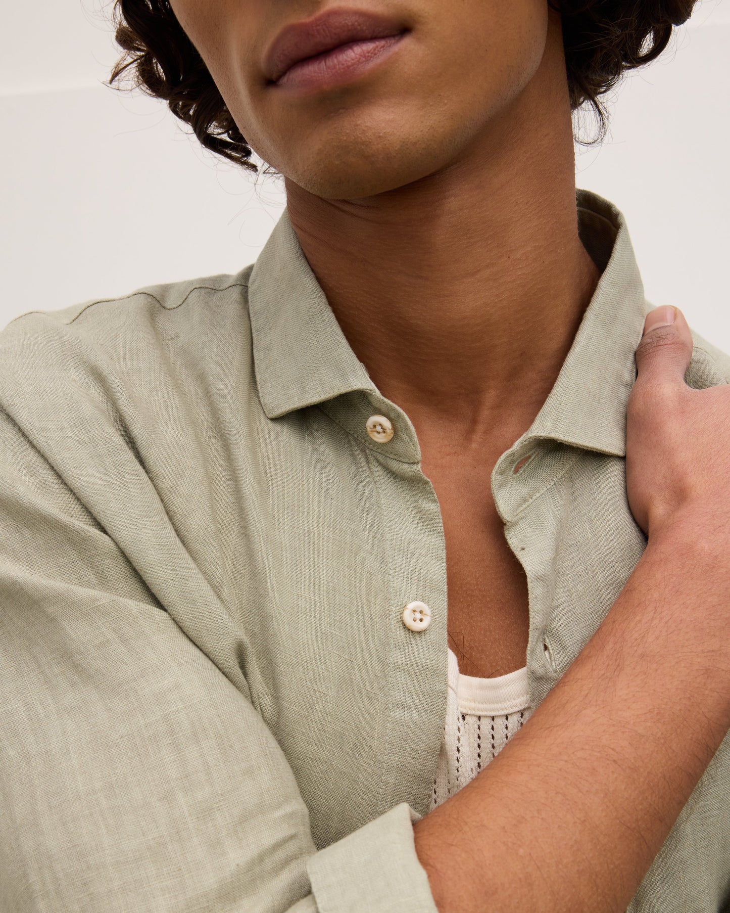 Soho Linen Garment Dye Shirt