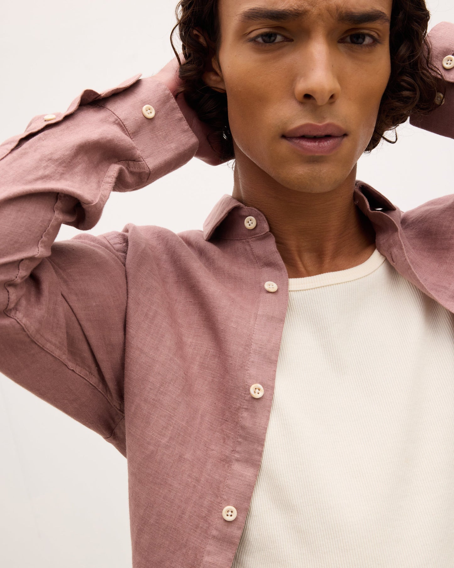 Soho Linen Garment Dye Shirt