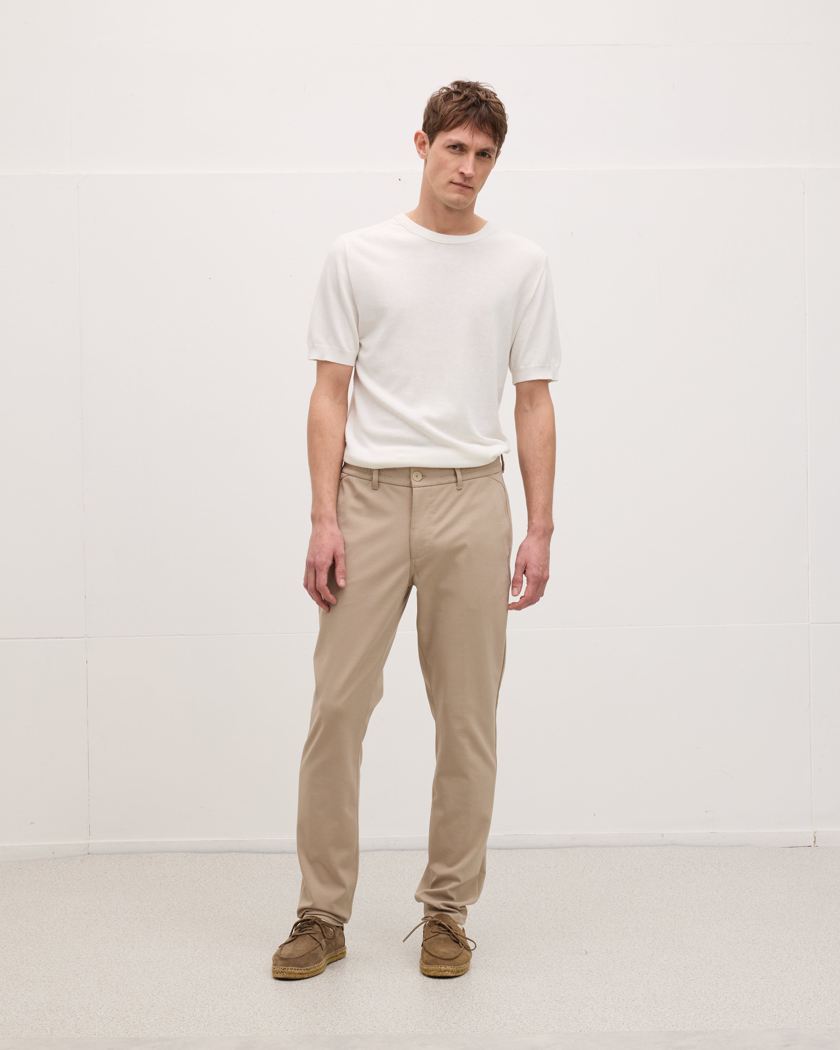 Soft Slim Fit Trousers