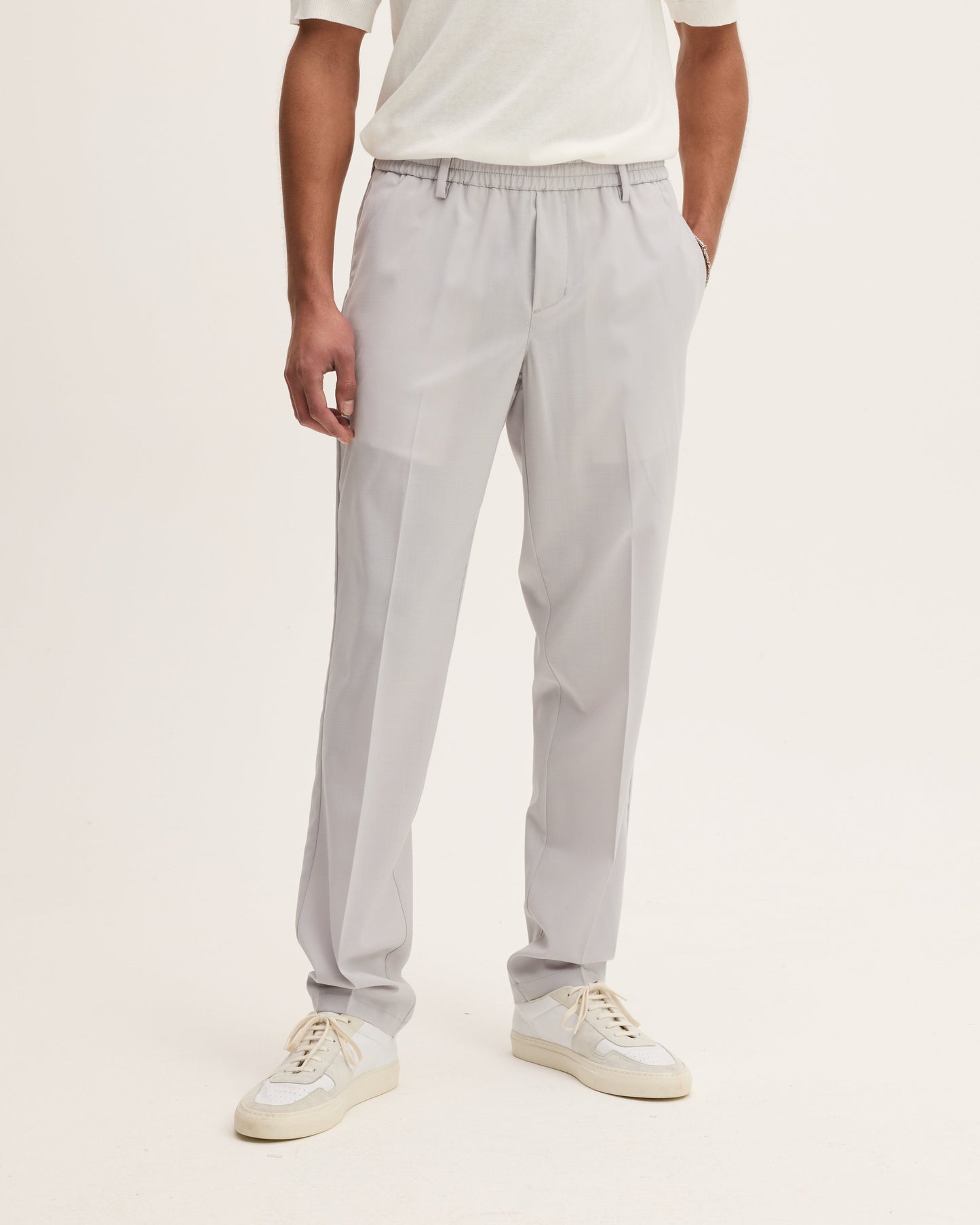 Straight Fit Trousers