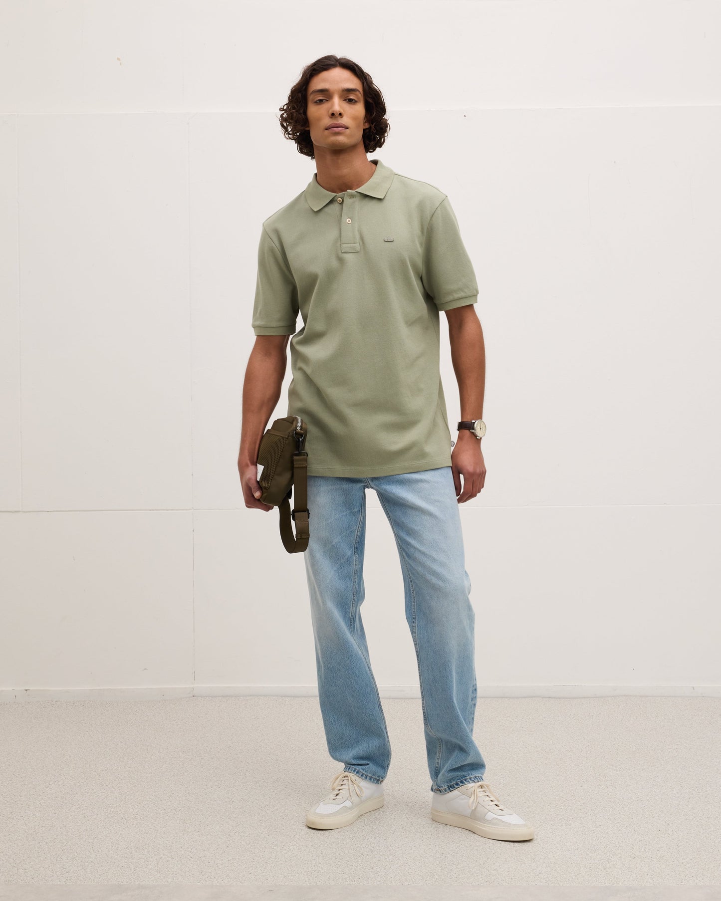 Polo With Cloud Patch