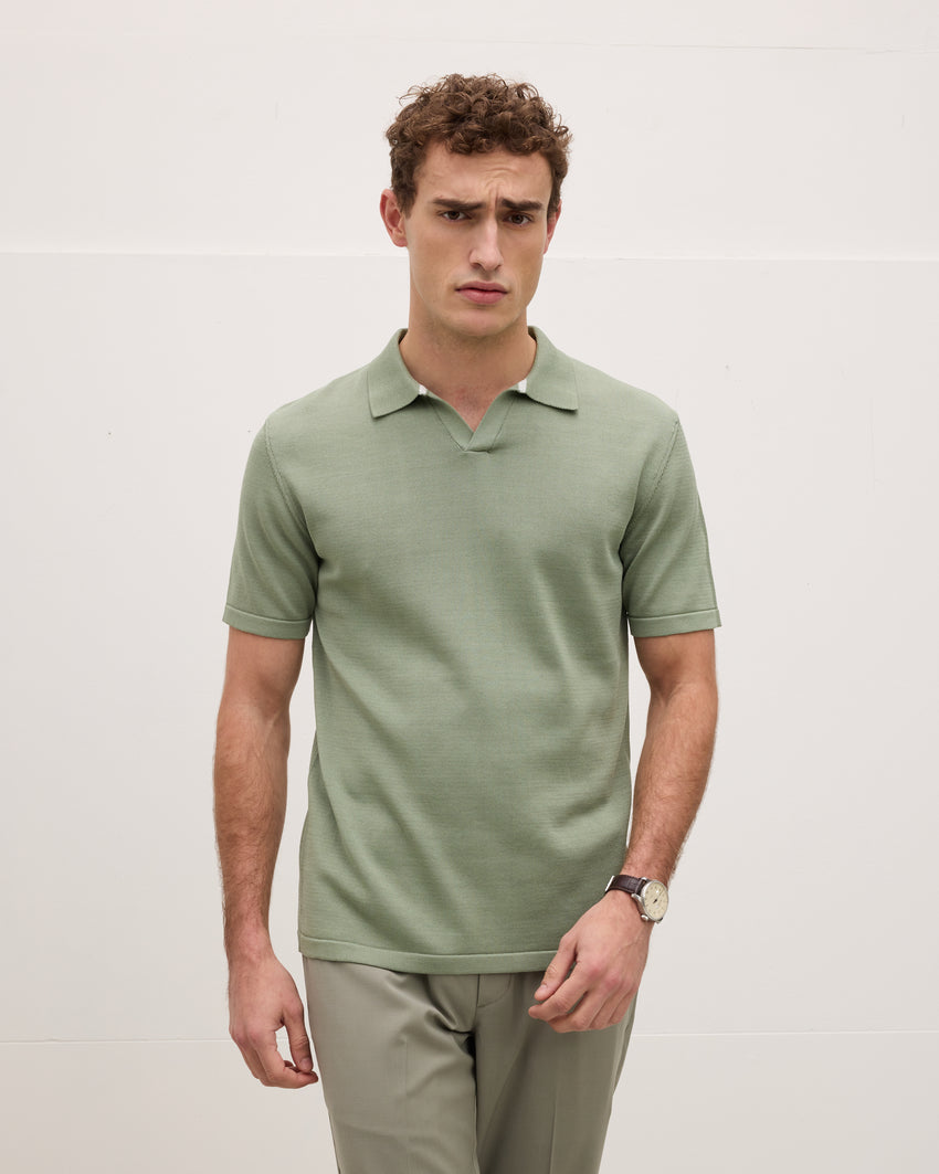 Italian Textured Polo