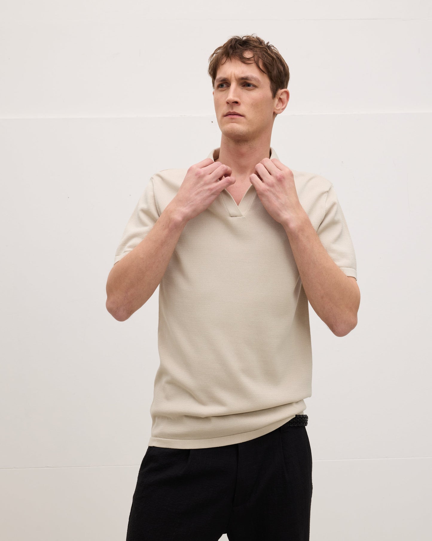 Italian Textured Polo