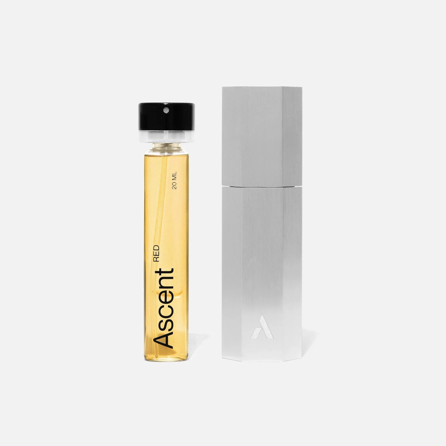 Ascent - Silver Case & Parfum Refill | Red