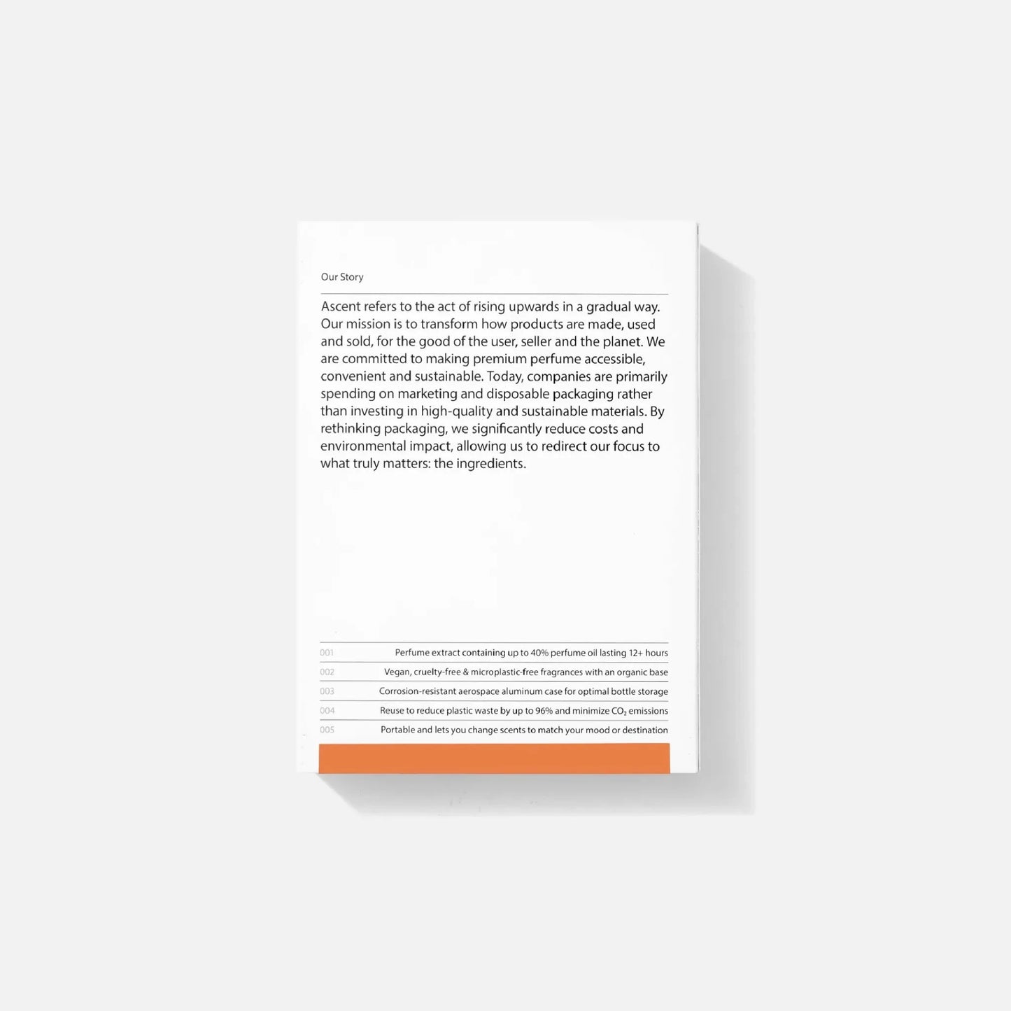 Ascent - Case & Parfum Refill | Orange