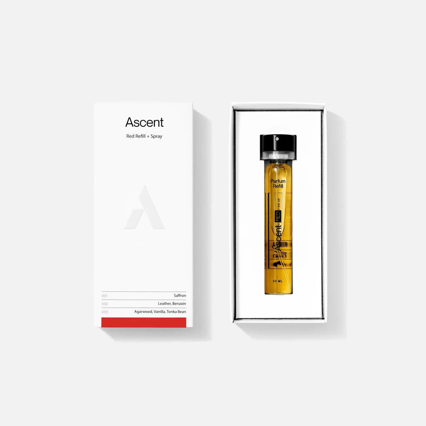 Ascent - Verpakking + parfum navullingl | Blauw
