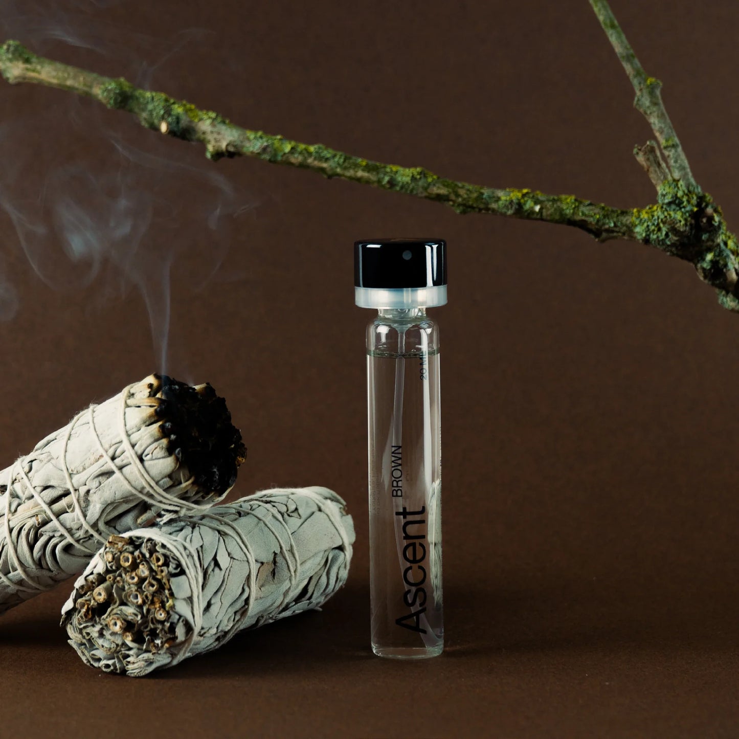 Ascent - Silver Case & Parfum Refill | Brown