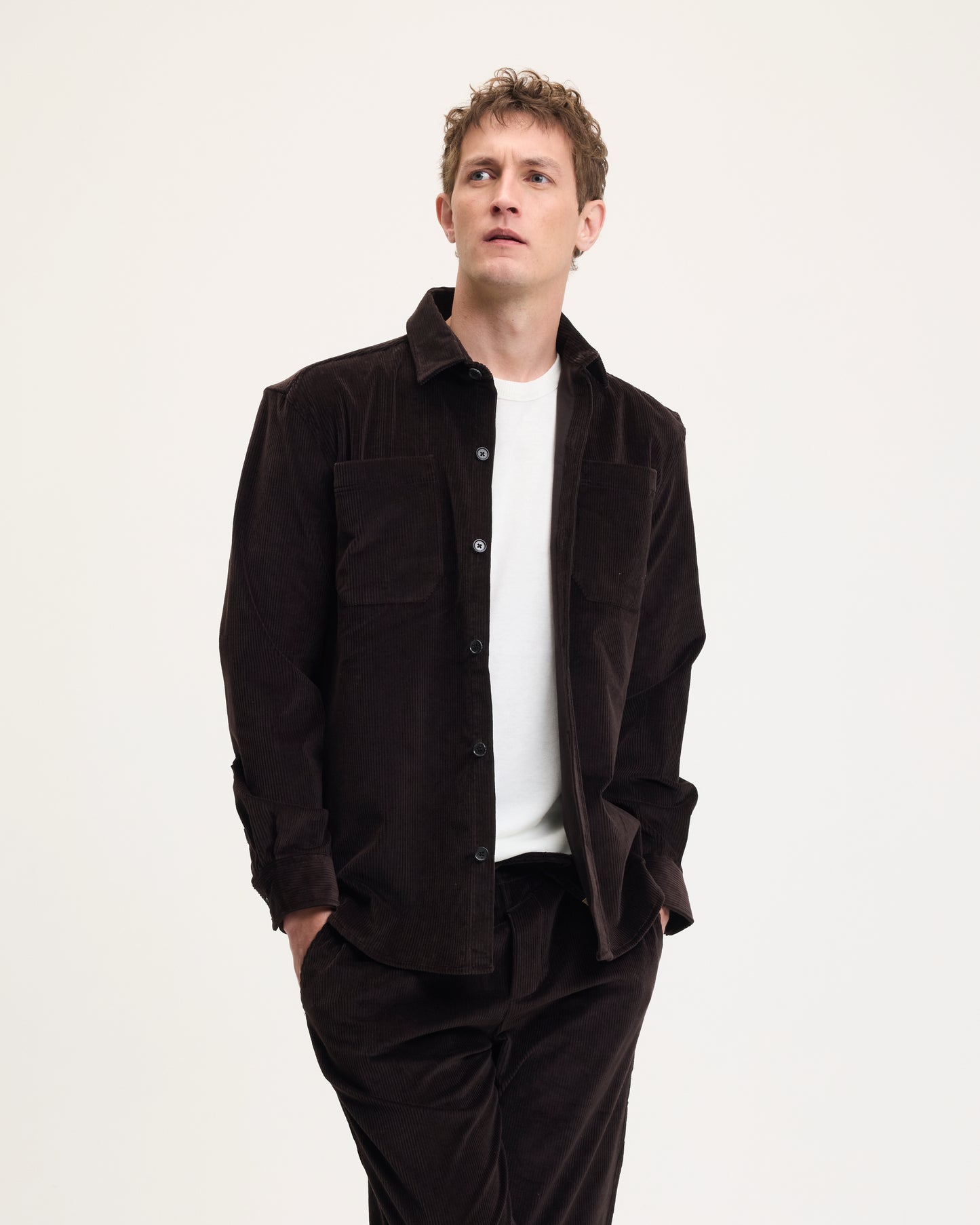 Snewy Soft Corduroy Shirt