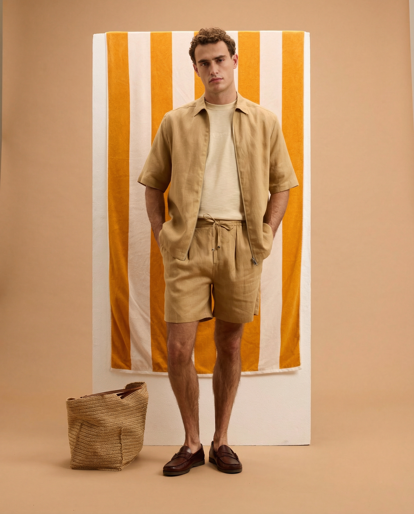 Hlin Linen Shorts
