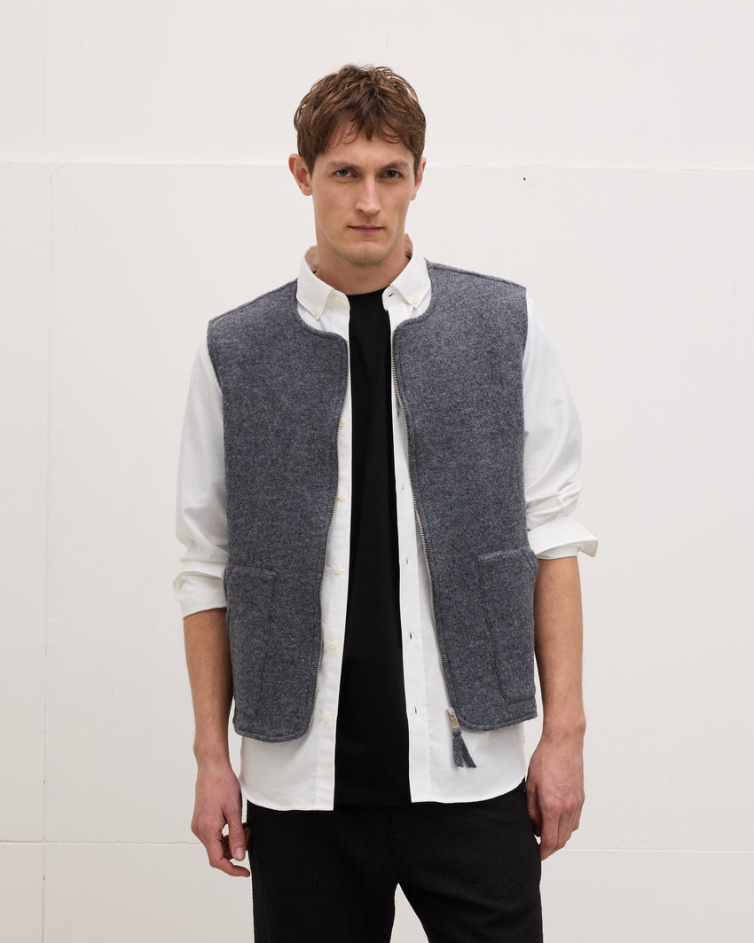 Boiled Wool Bodywarmer