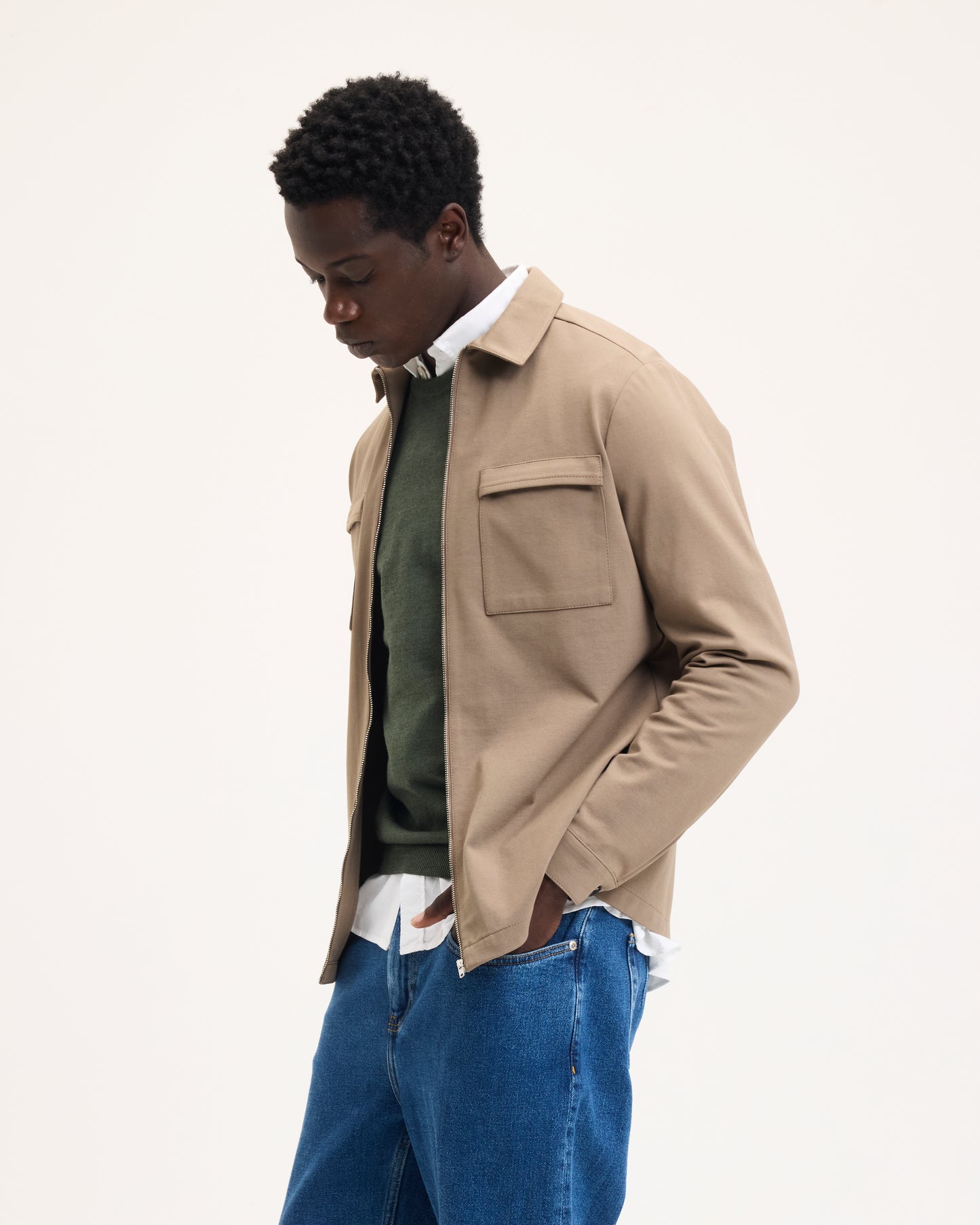 Lavi Zipper Jersey Shirt