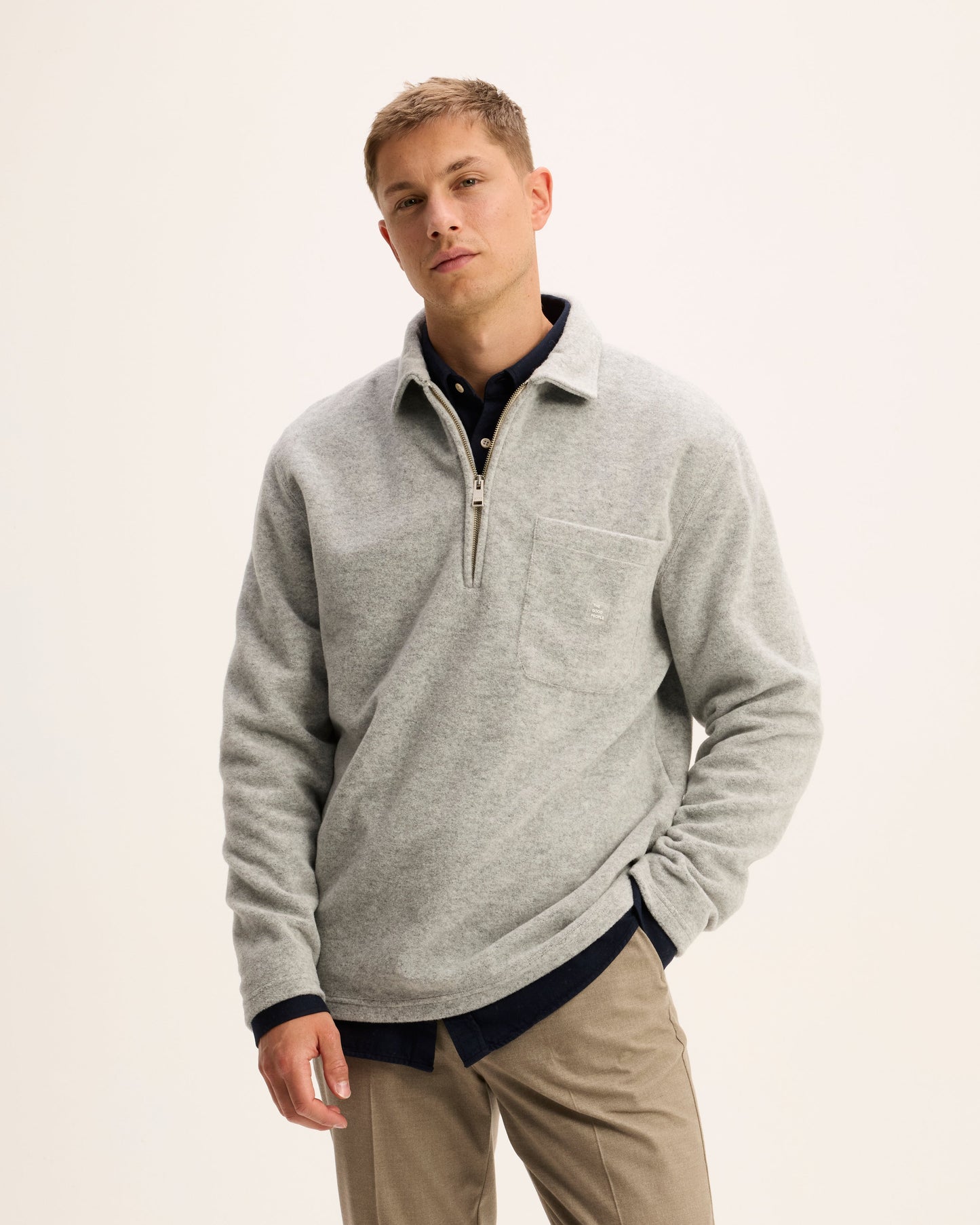 Leo Polo Collar Sweater