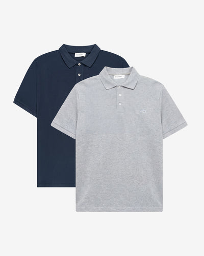 Paul Knitted Polo 2-Pack