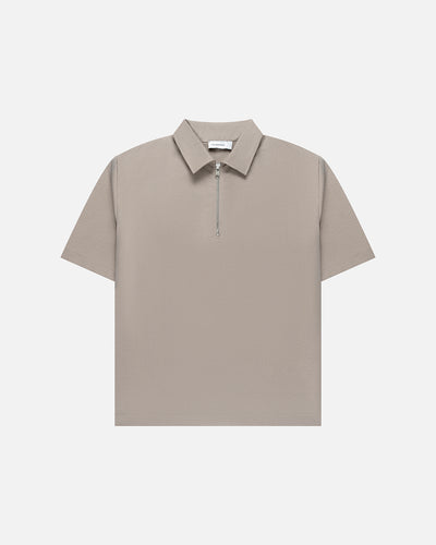 Post Zipper Polo