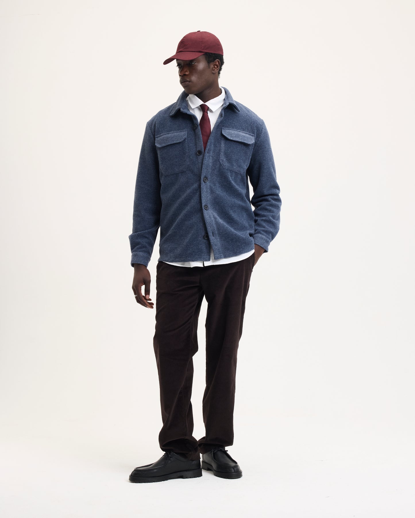 Sax Wool-Blend Shirt