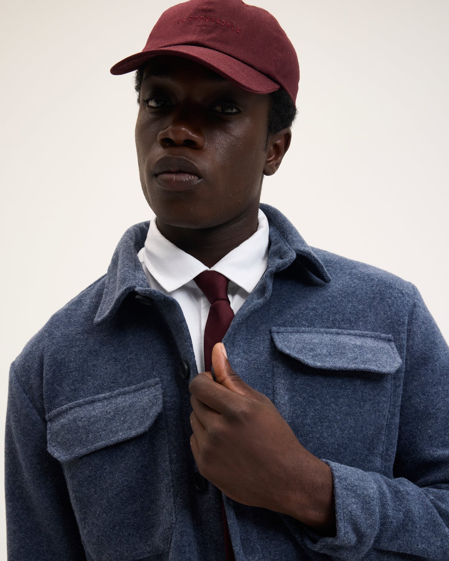 Sax Wool-Blend Shirt