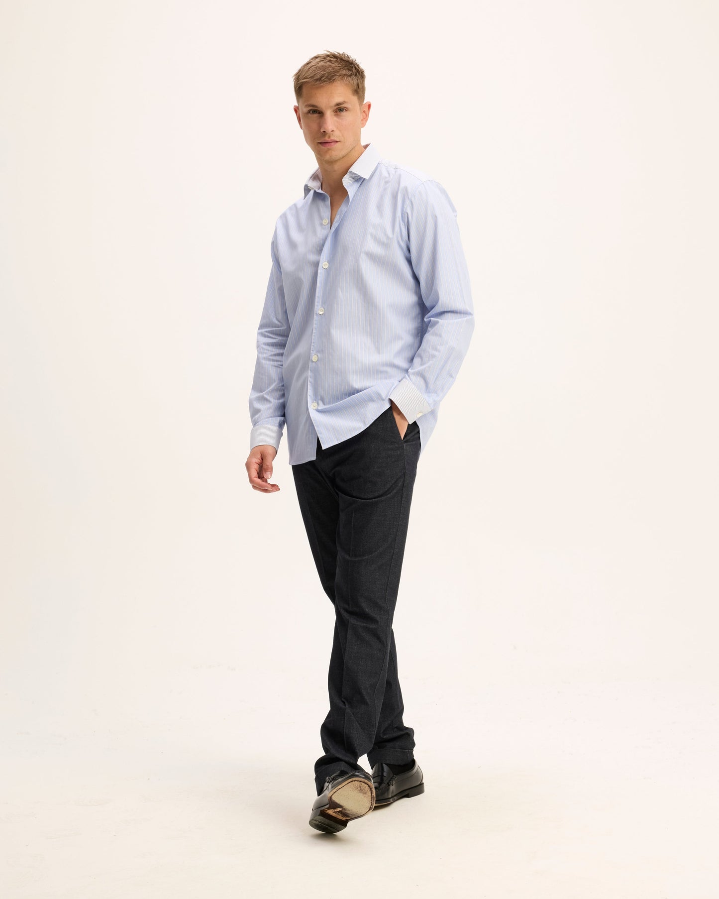 Sblock Colorblock Stiped Shirt