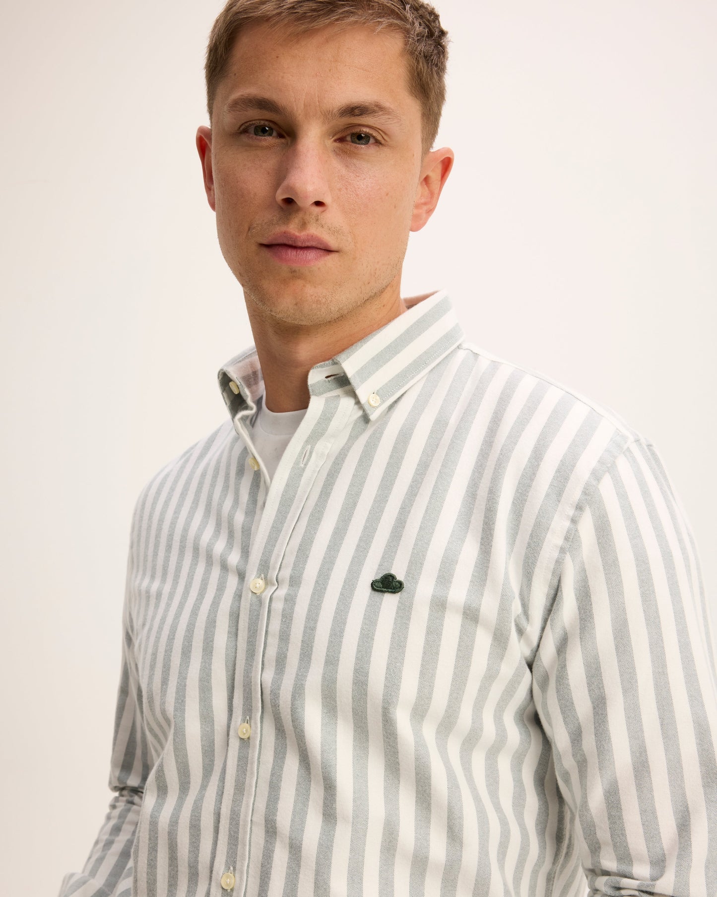 Seinfield Striped Cotton Shirt