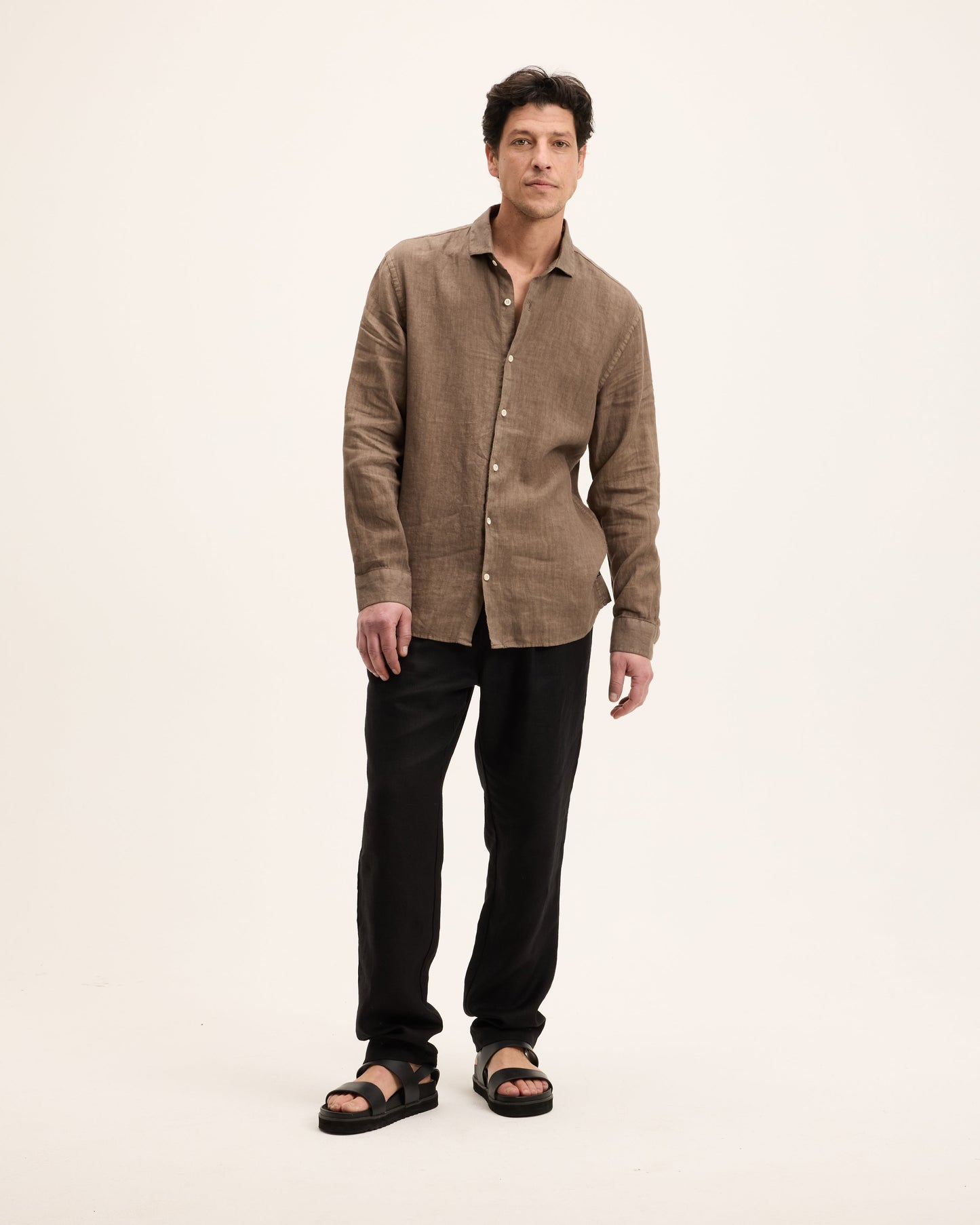 Soho Linen Garment Dye Shirt