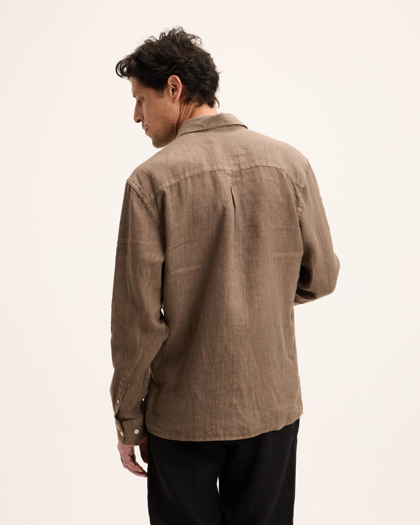 Soho Linen Garment Dye Shirt