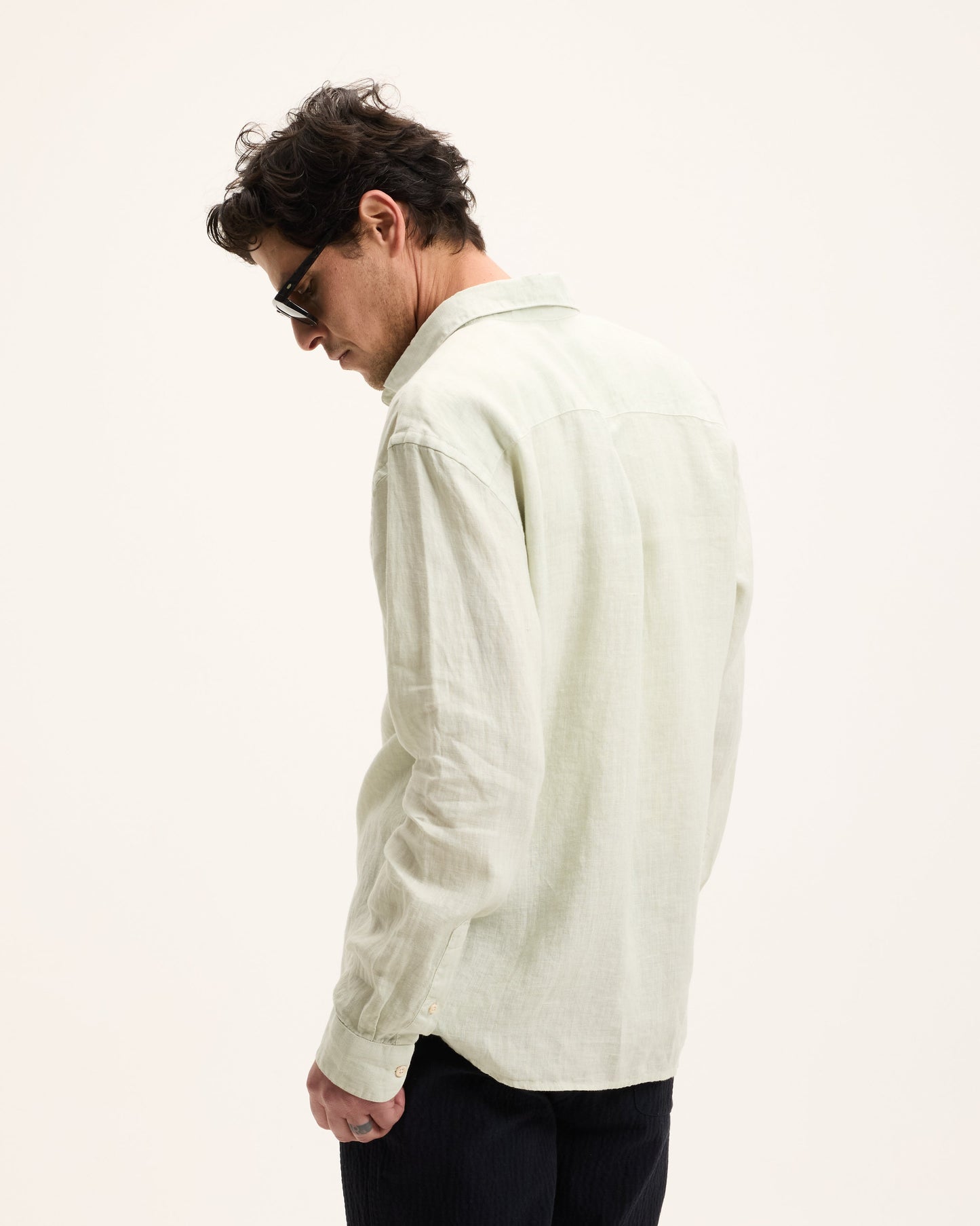 Soho Linen Garment Dye Shirt