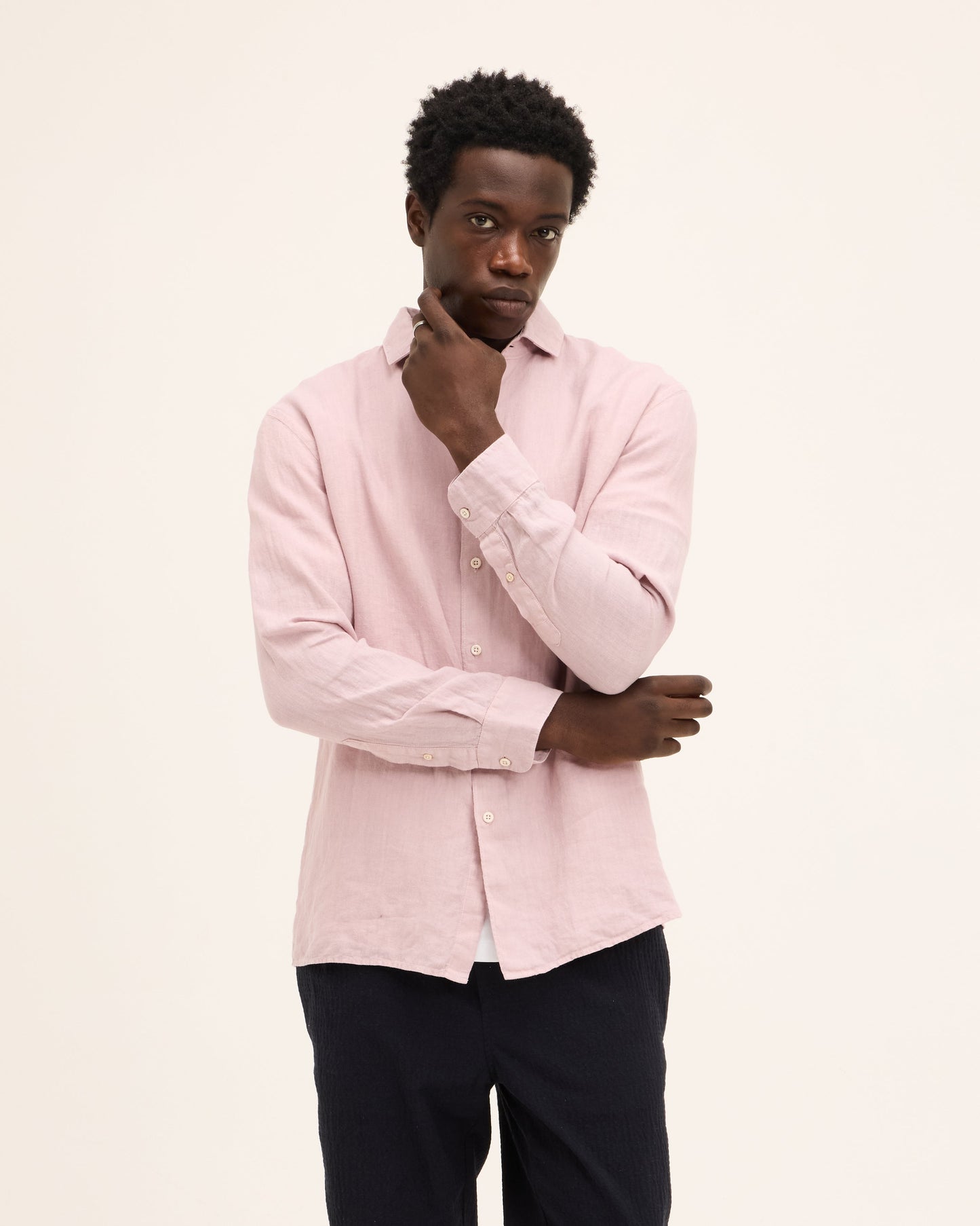 Soho Linen Garment Dye Shirt