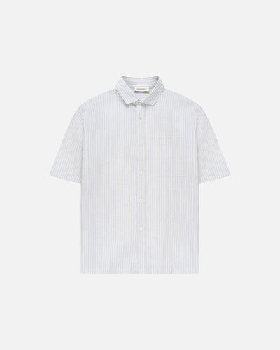 Santi Striped Linen Shirt