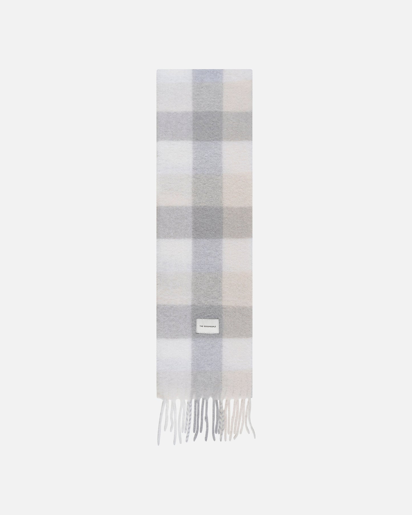 Wool Check Scarf