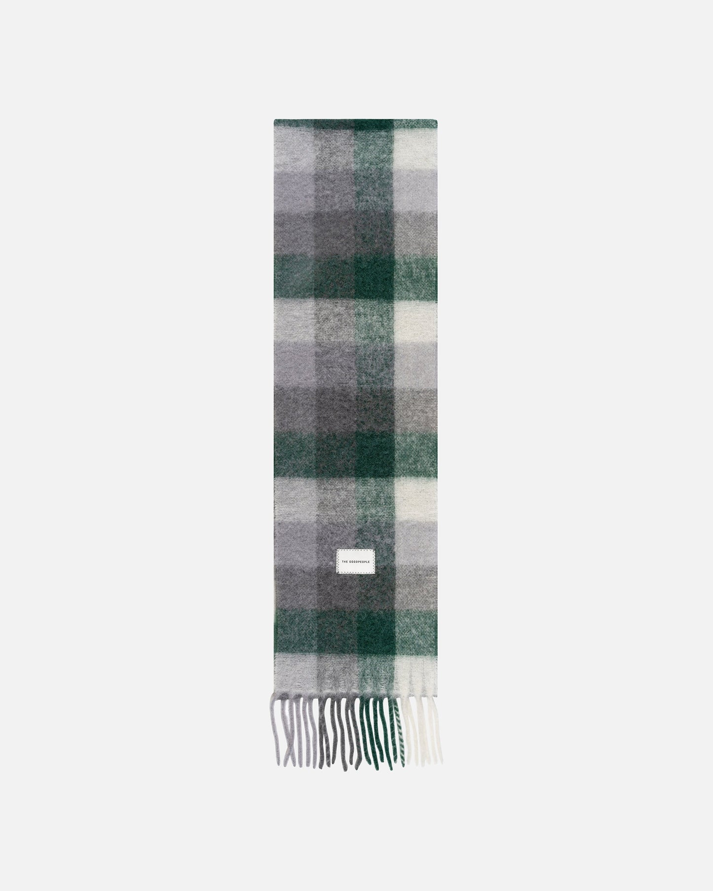 Wool Check Scarf