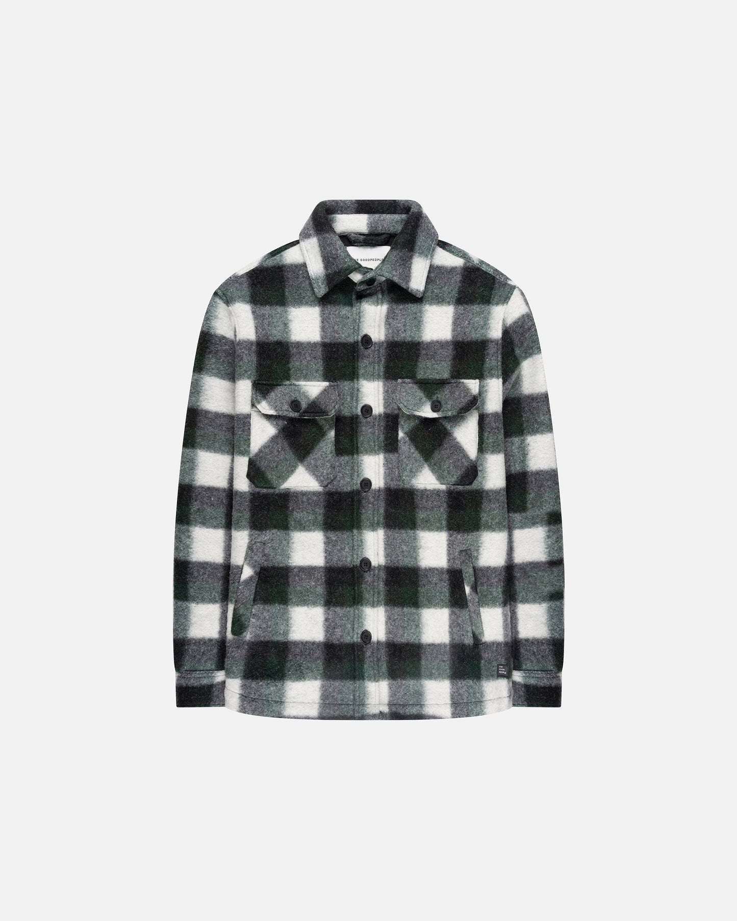 Sergio Wool Blend Check Jacket