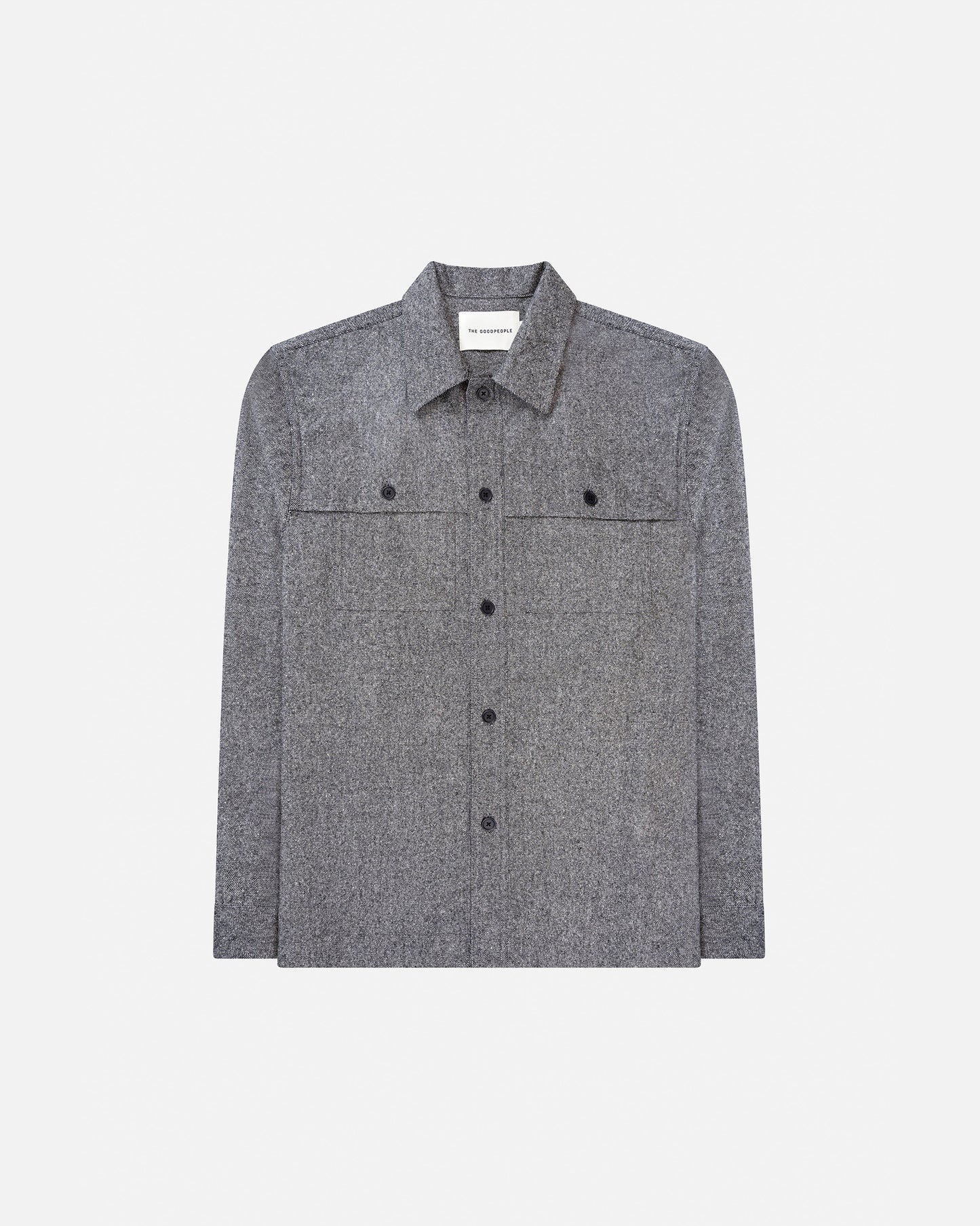 Wool Blend Overshirt