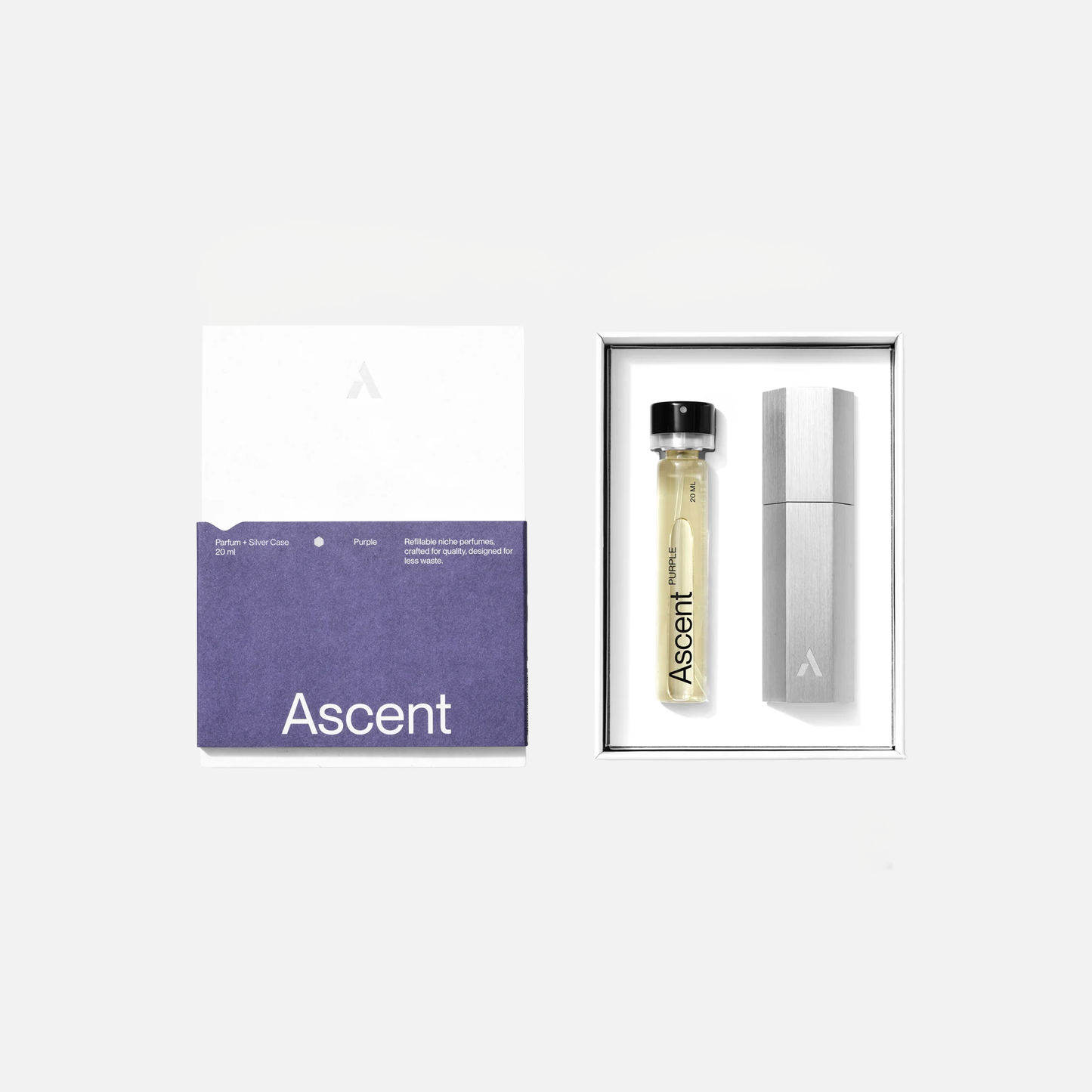 Ascent - Verpakking + parfum navullingl | Blauw