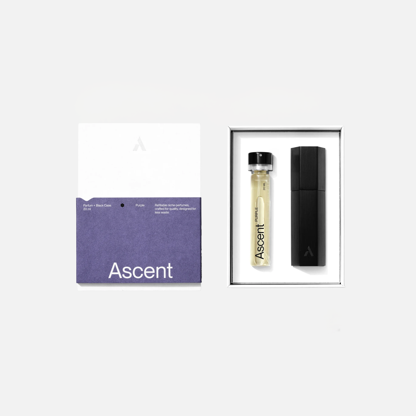 Ascent - Verpakking + parfum navullingl | Blauw