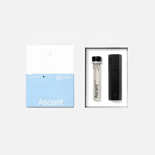 Ascent - Verpakking + parfum navullingl | Blauw